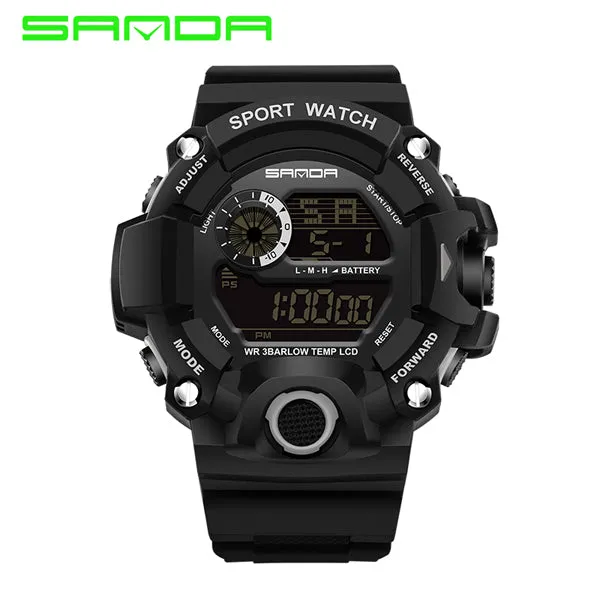 2017 SANDA Fashion Military Watch Men Waterproof Mens Watches Top Brand Luxury Sports Watches relojes hombre relogio masculino