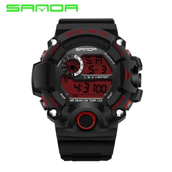 2017 SANDA Fashion Military Watch Men Waterproof Mens Watches Top Brand Luxury Sports Watches relojes hombre relogio masculino