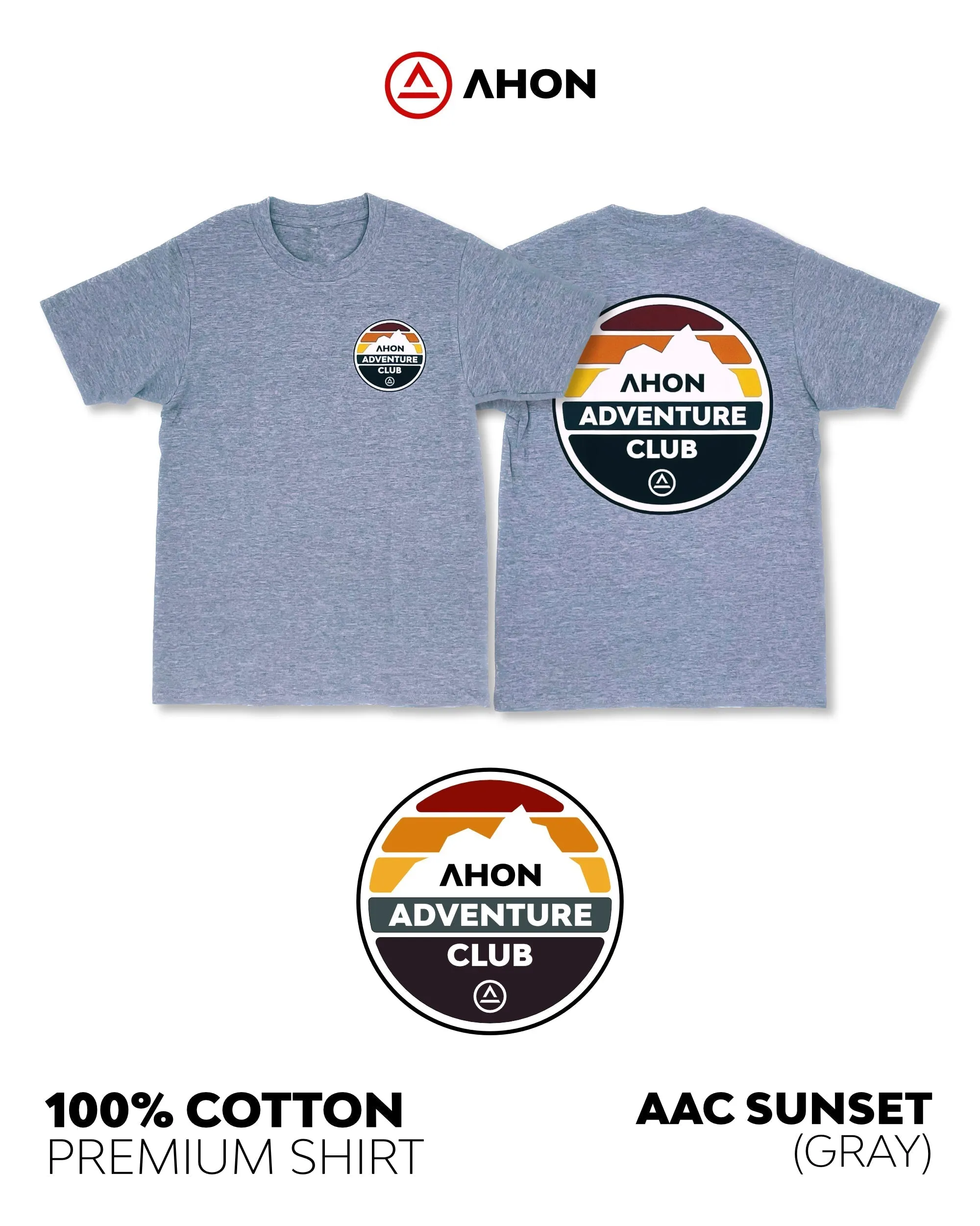 AAC Sunset lifestyle shirt (gray)