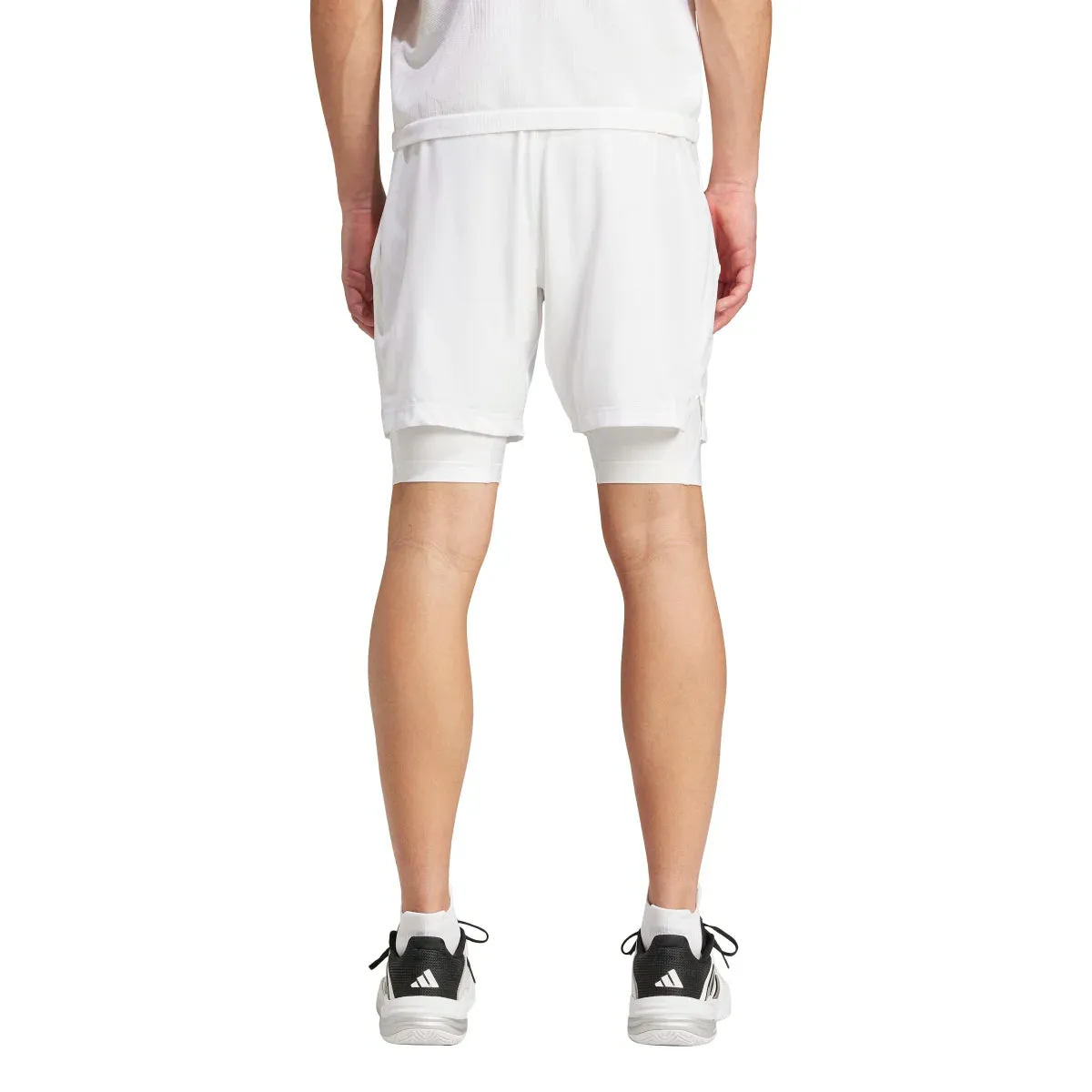 adidas Men's Tennis Pro AEROREADY Shorts and Inner Shorts Set