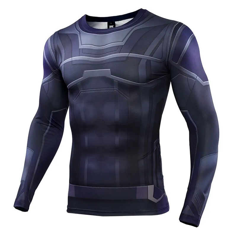 Avengers 4 HULK Long Sleeve Compression Shirt