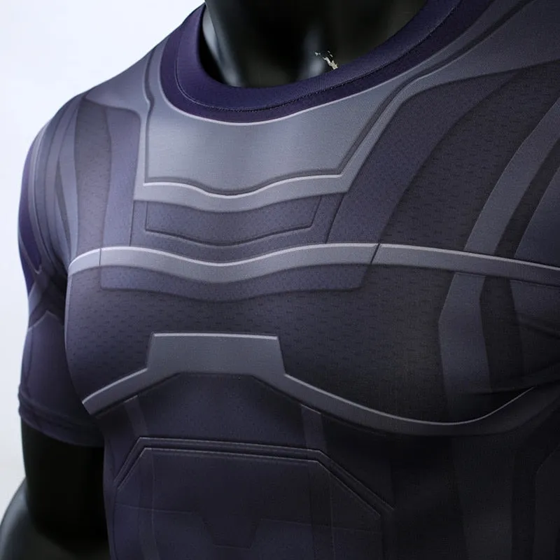 Avengers 4 HULK Short Sleeve Compression Shirt