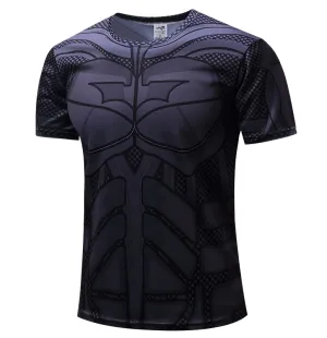 BATMAN Compression Shirt for Men (Short Sleeve)