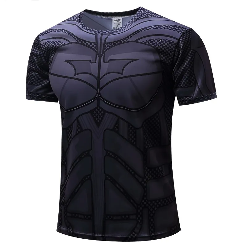 BATMAN Compression Shirt for Men (Short Sleeve)