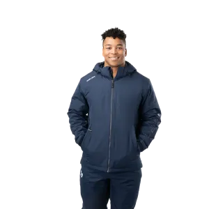 BAUER S24 TEAM HEAVYWEIGHT JACKET SR-NAVY