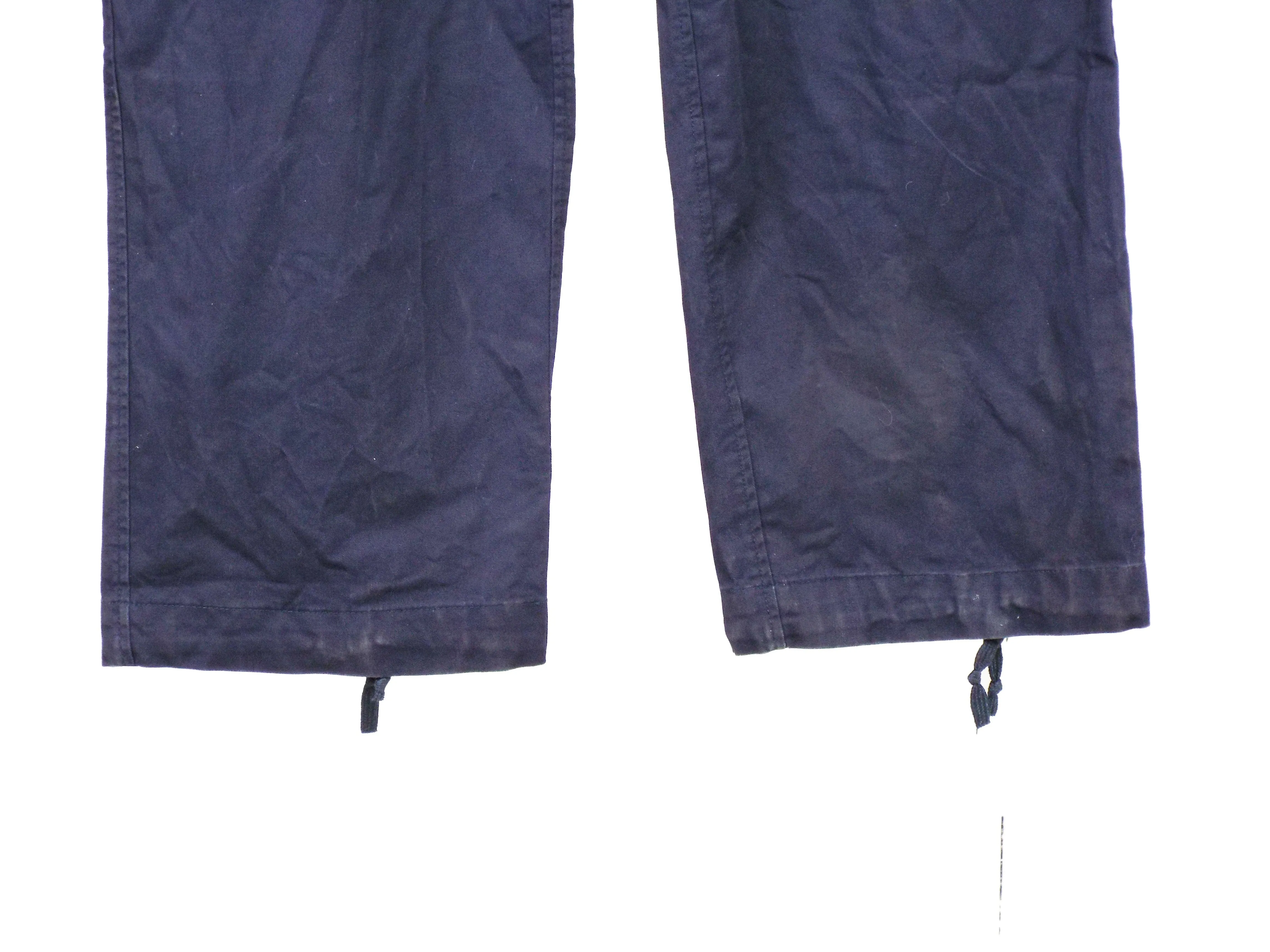 British Royal Navy Dark Blue Combat Trousers - Five pocket - current RN issue DISTRESSED