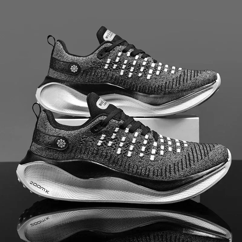 Carbon Plate Running Shoes - Cushioned, Breathable, Comfortable Sneakers