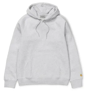 Carhartt WIP Hooded Chase Sweatshirt – Ash Heather