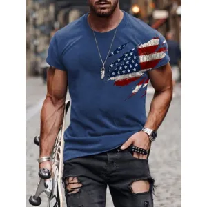 CASUAL ROUND NECK SHORT T-SHIRT