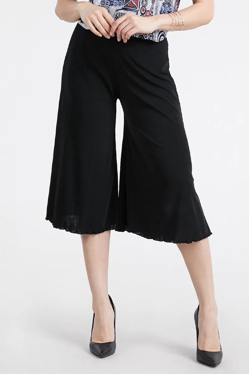 Classic Stretch Gaucho Pants-5013BN-ARS1