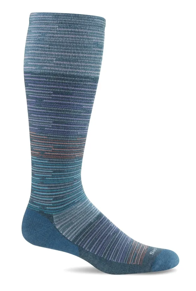 Compression Sock Good Vibes -Blueridge -Medium/Large