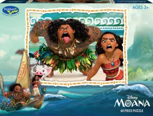 Disney Moana 60 Piece Boxed Puzzle Bold Adventurers