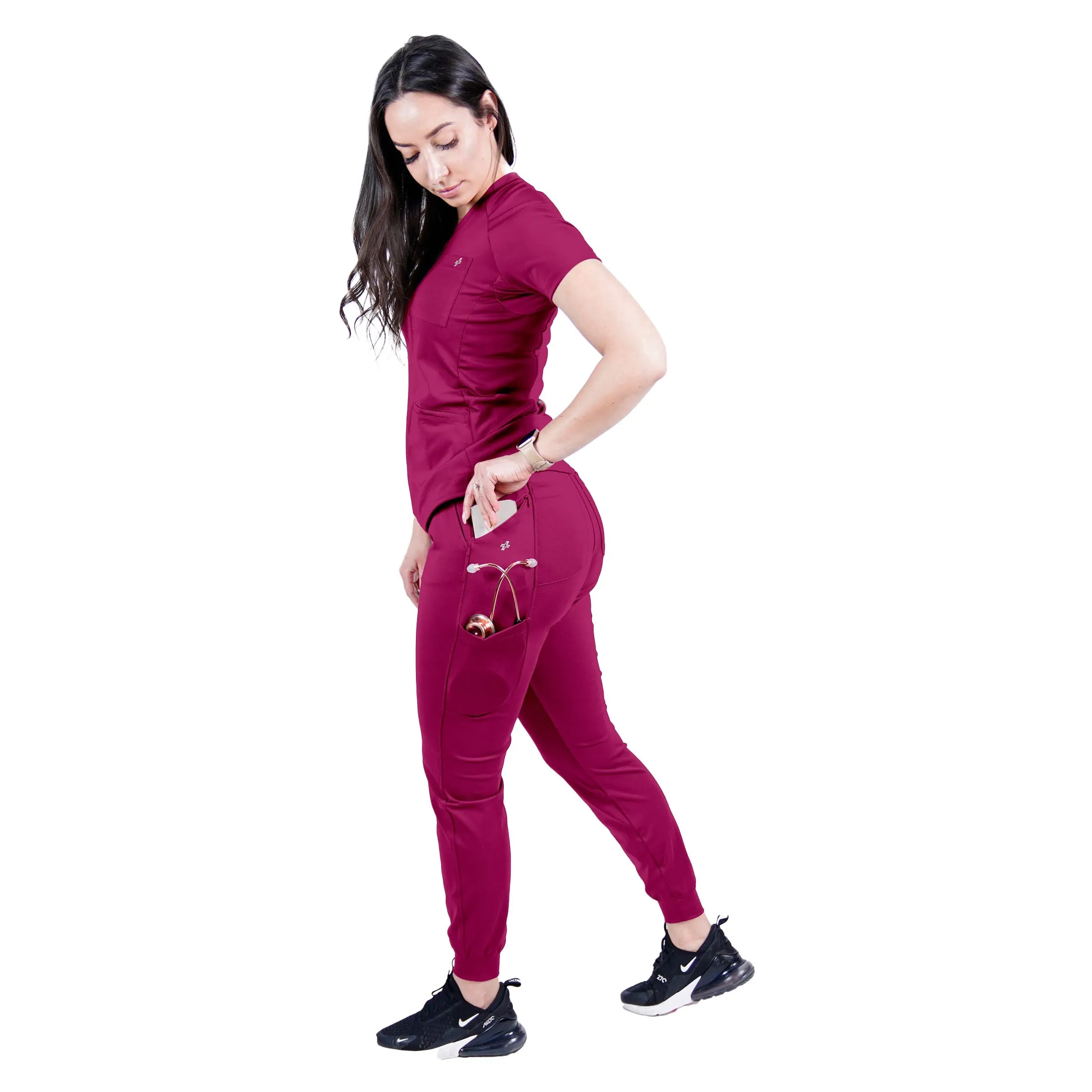 Evrpur2.0® Women's Petite Scrub Joggers