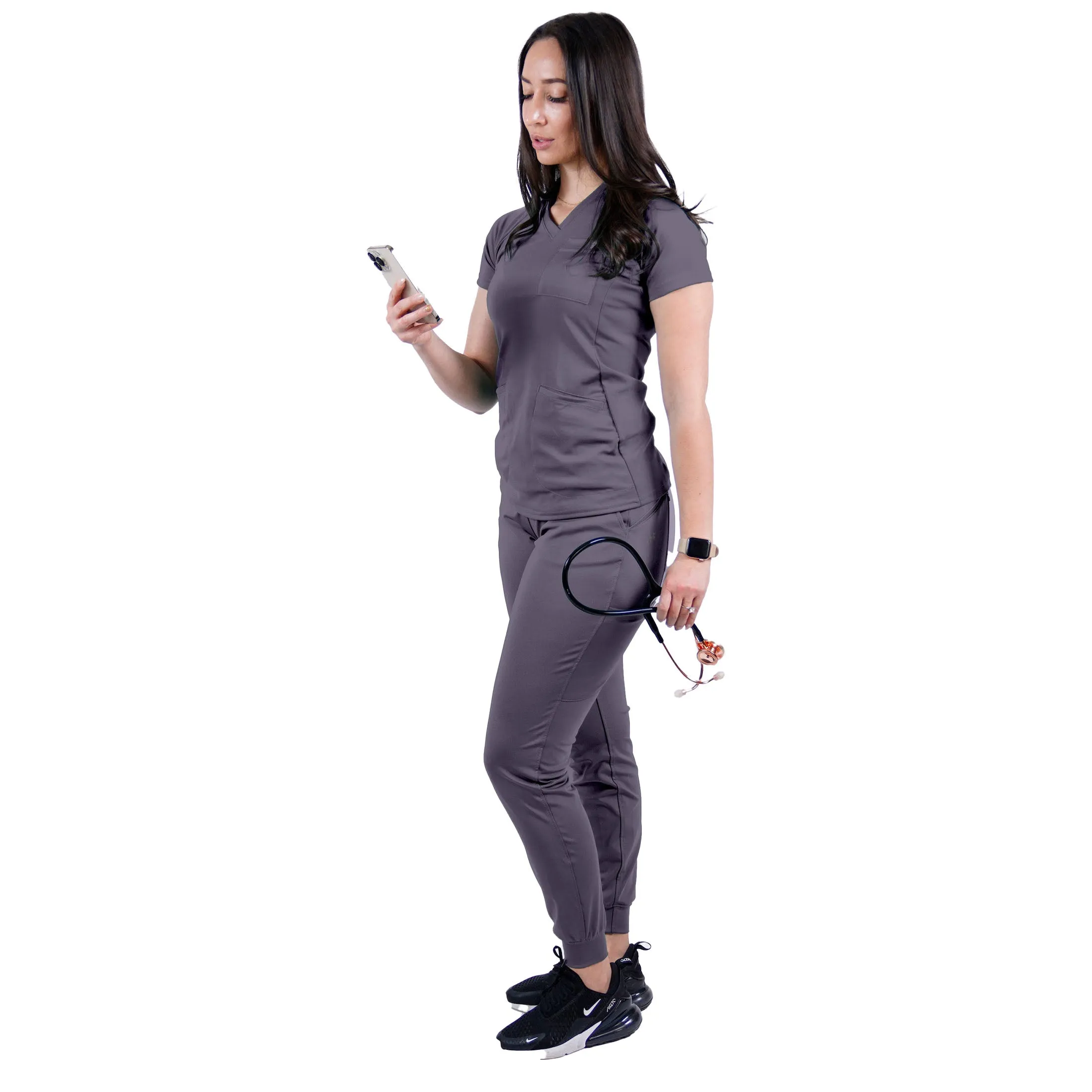 Evrpur2.0® Women's Petite Scrub Joggers