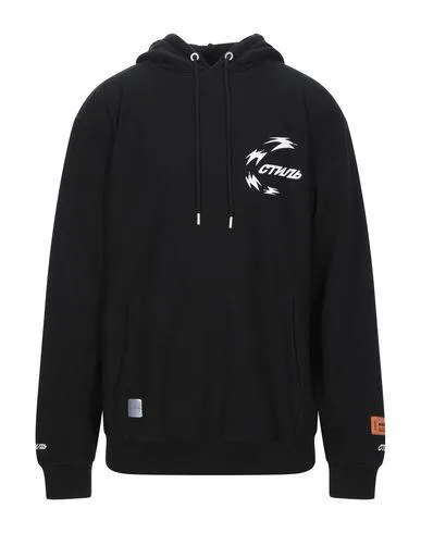 Heron Preston Man Sweatshirt Black XL INT