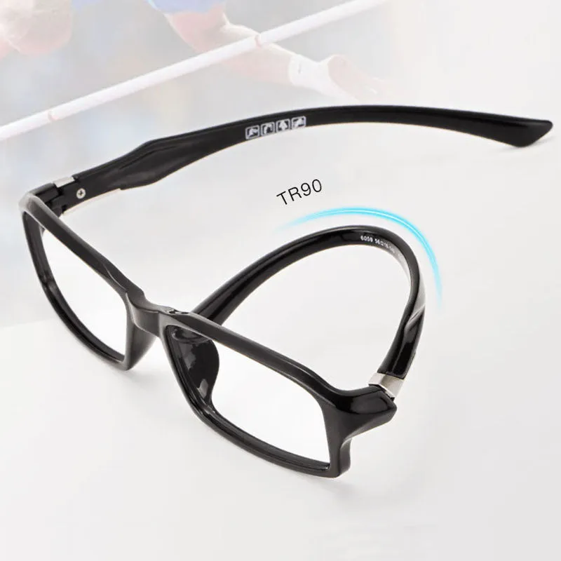 Hotochki Unisex Full Rim TR-90 Resin Frame Sport Eyeglasses 6059