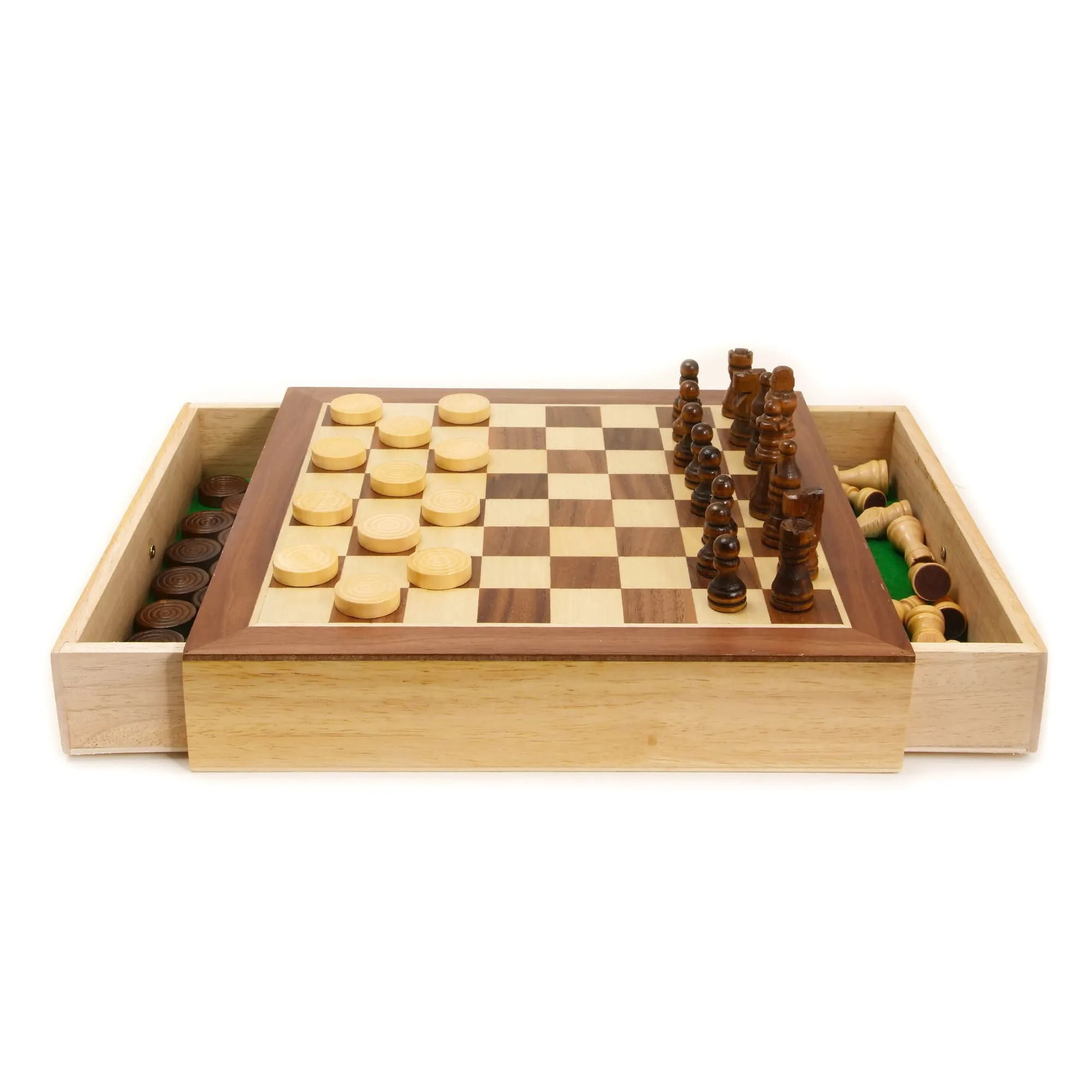 House of Marbles Chess/Draughts Set