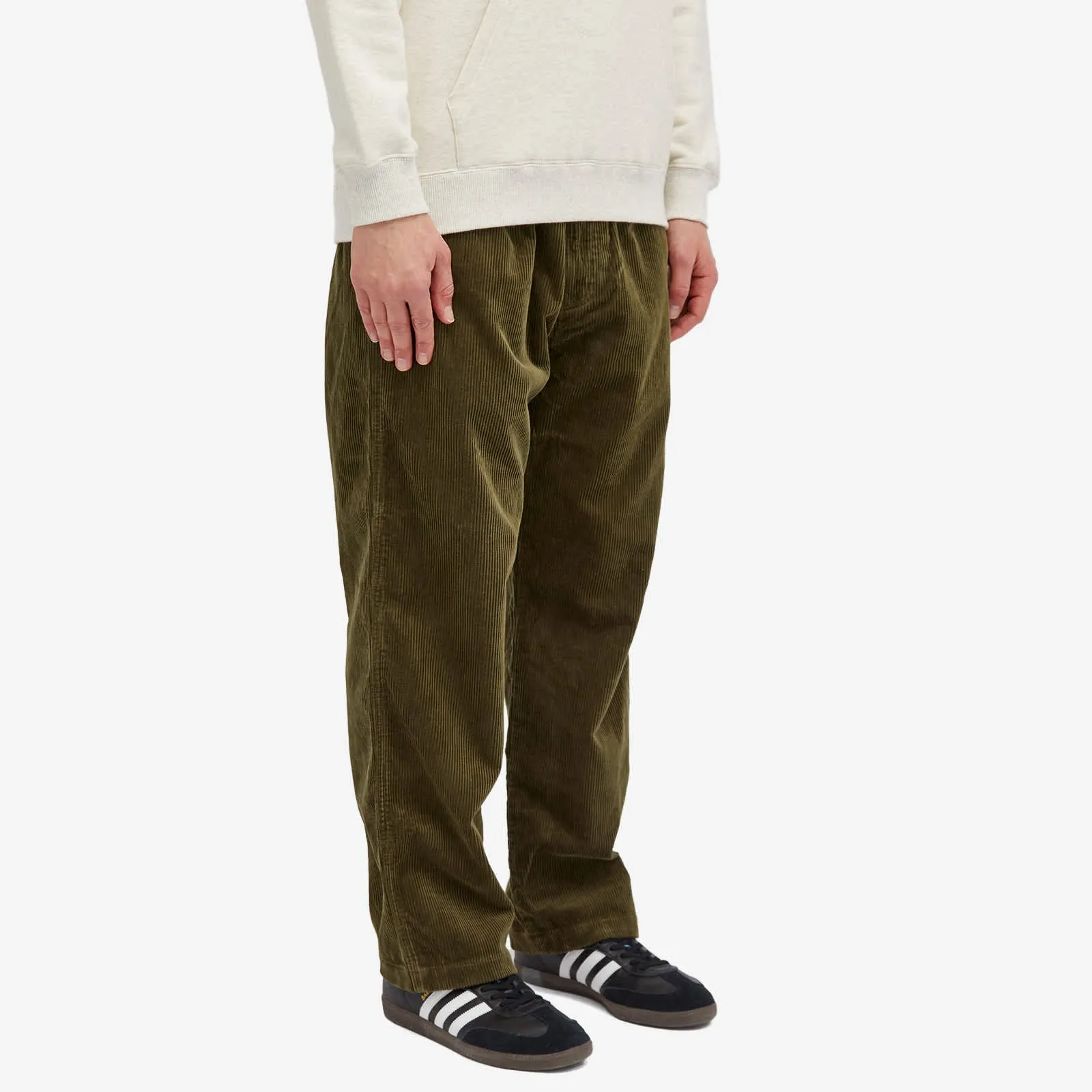 Human Made Corduroy Easy Pants, Olive Drab