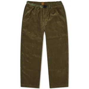 Human Made Corduroy Easy Pants, Olive Drab