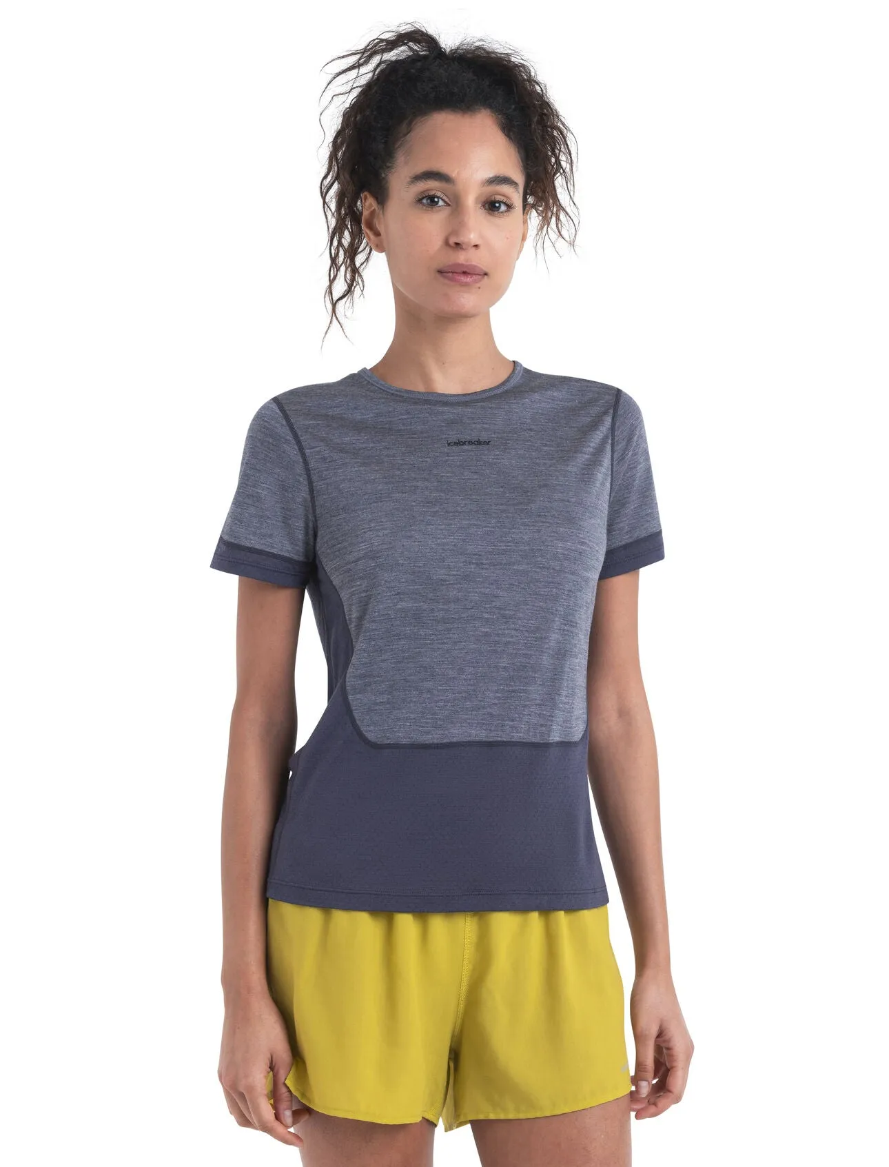 Icebreaker 125 ZoneKnit Merino Blend Energy Wind T-Shirt (Women's)