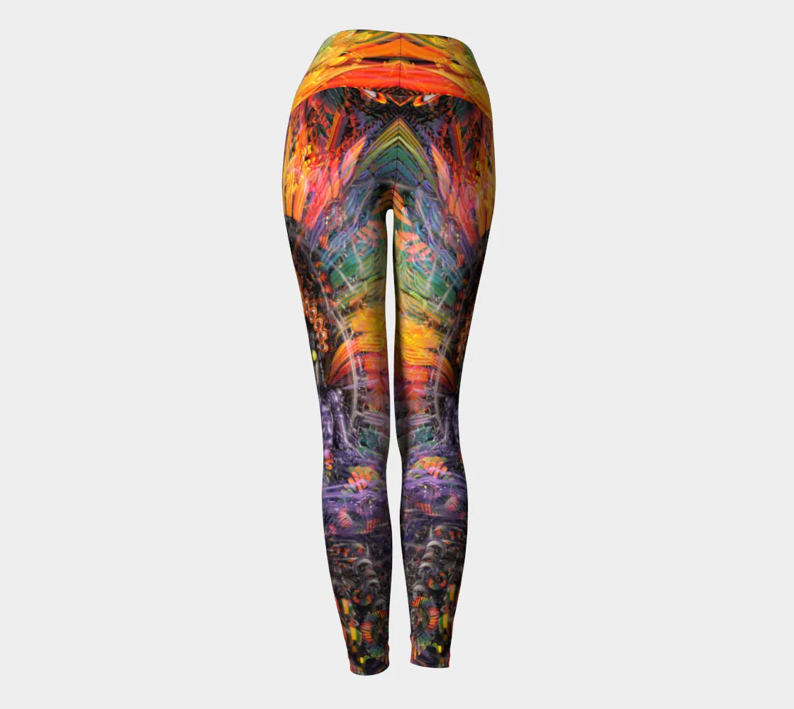 Ina May Banjo Glass Remix High Waist Leggings