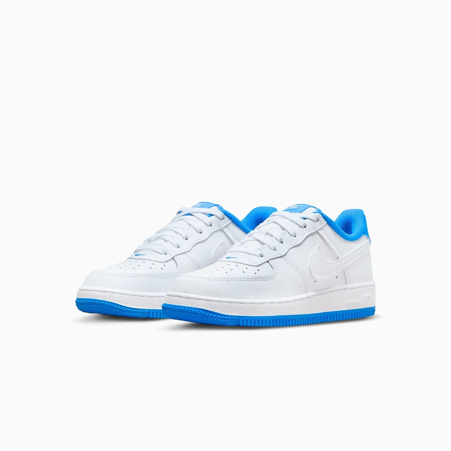 Kid's Nike Force 1 ESS "White Light Photo Blue" Pre School