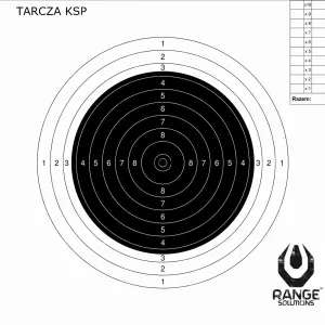 KSP Sport Carbine Shooting Targets - 500 pcs