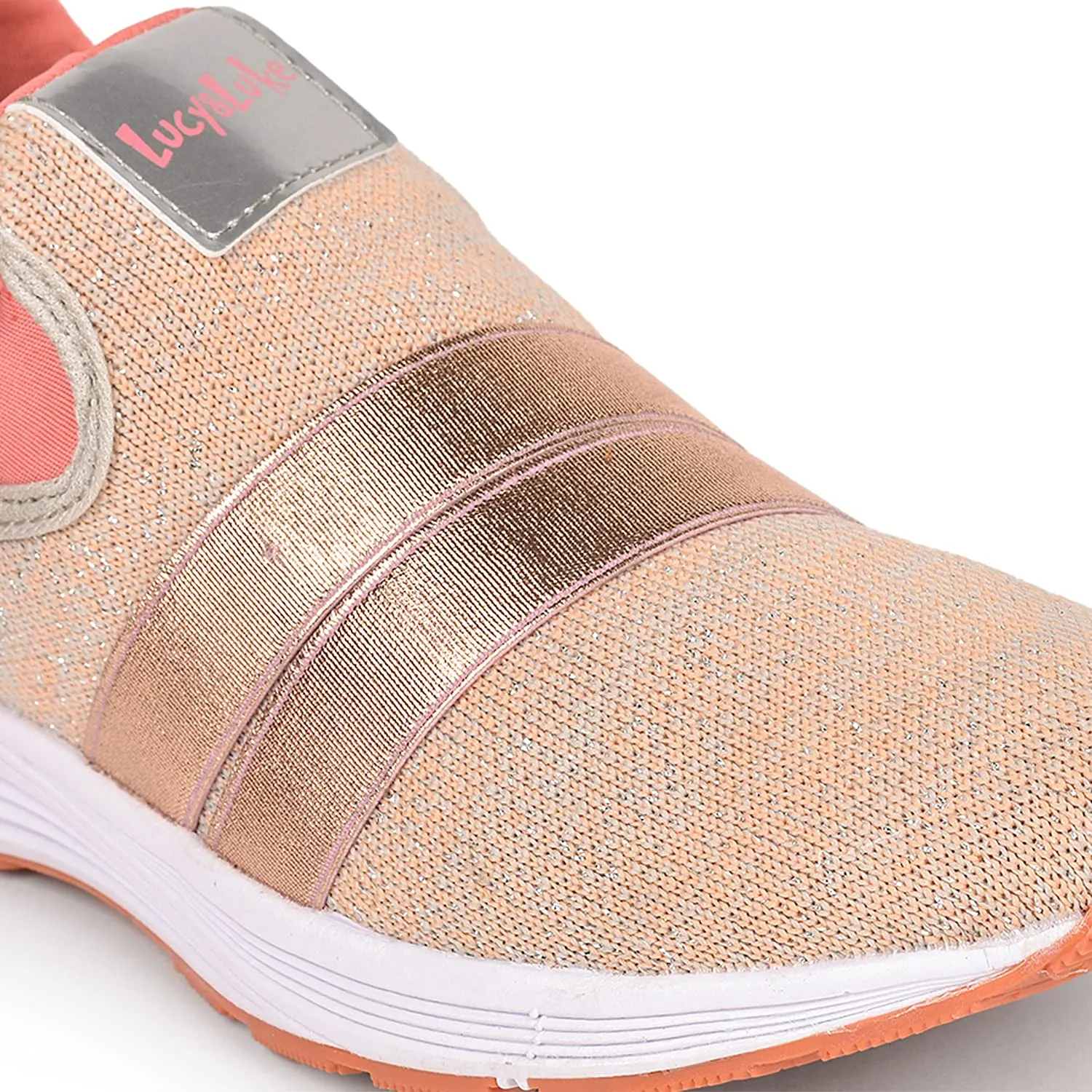 Liberty Girl HARPER-15 Peach Running Shoes-09C