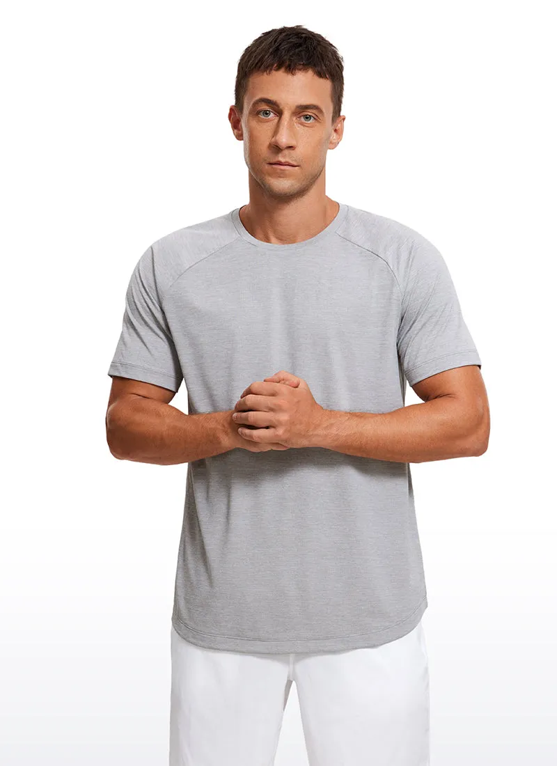 Lightweight Quick Dry Short sleeves Round Neck