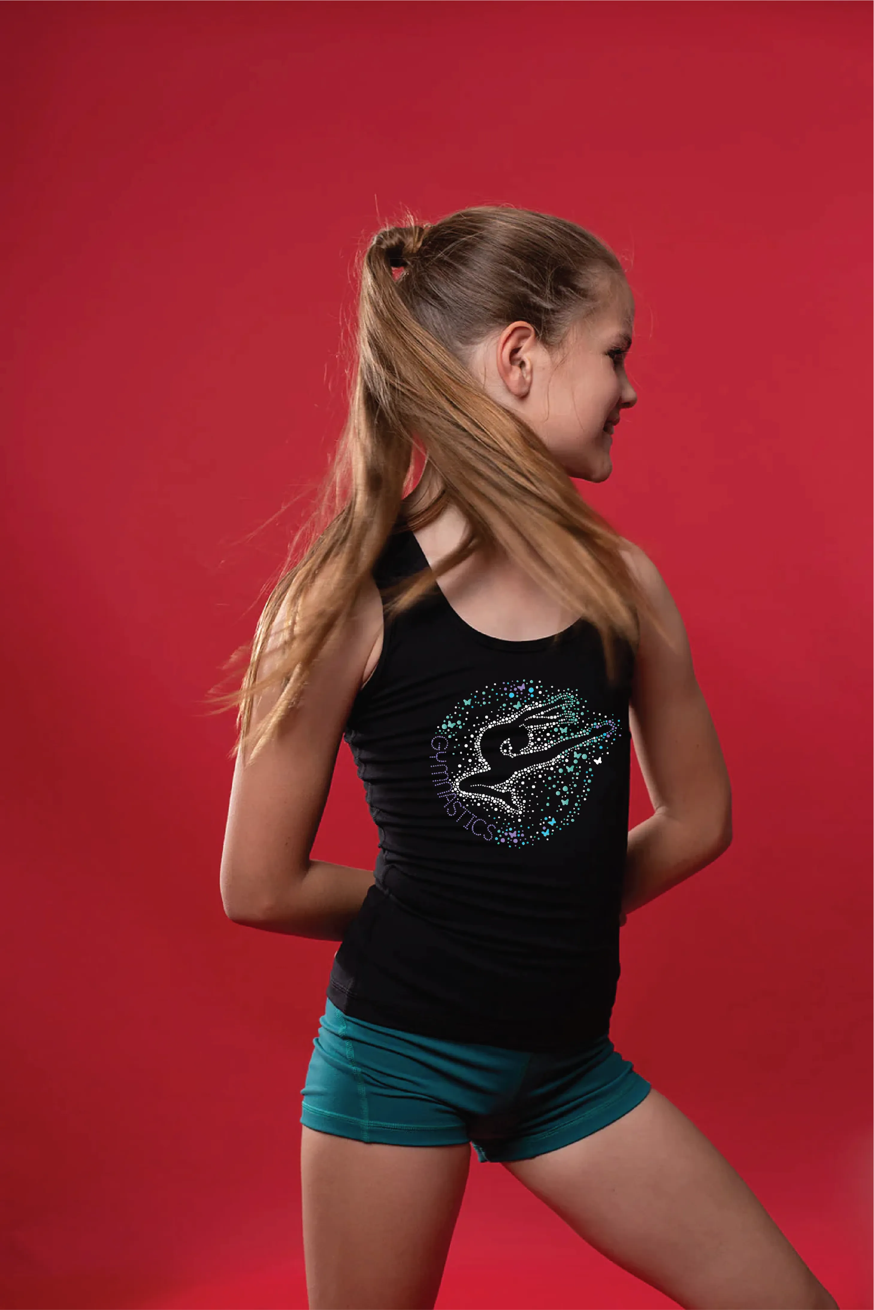 Luxe Gymnastics Sequin Singlet- Leap