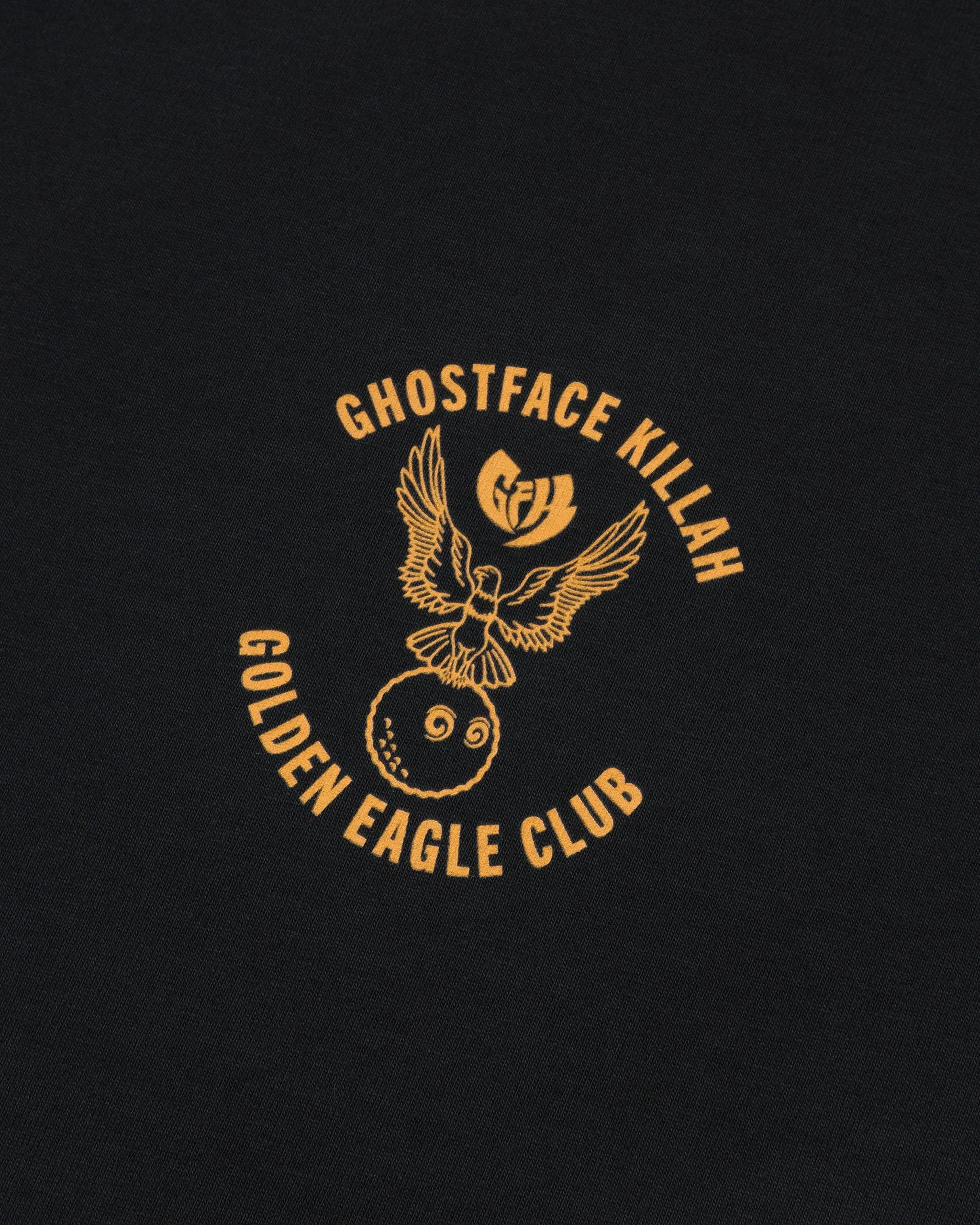 Malbon Golf MALBON X GHOSTFACE KILLAH SHORT SLEEVE T-SHIRT - BLACK