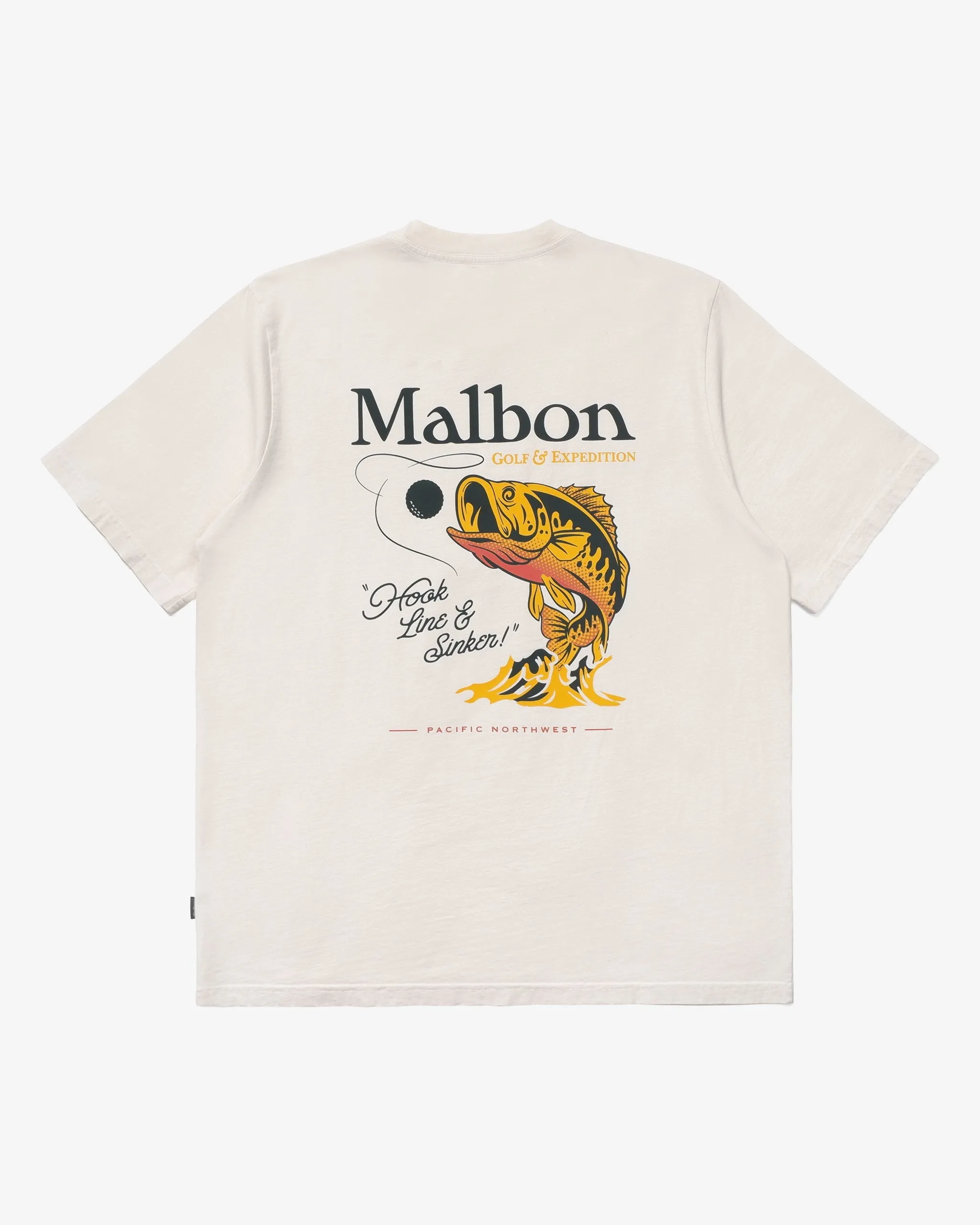 Malbon Golf Sinker T-Shirt - IVORY