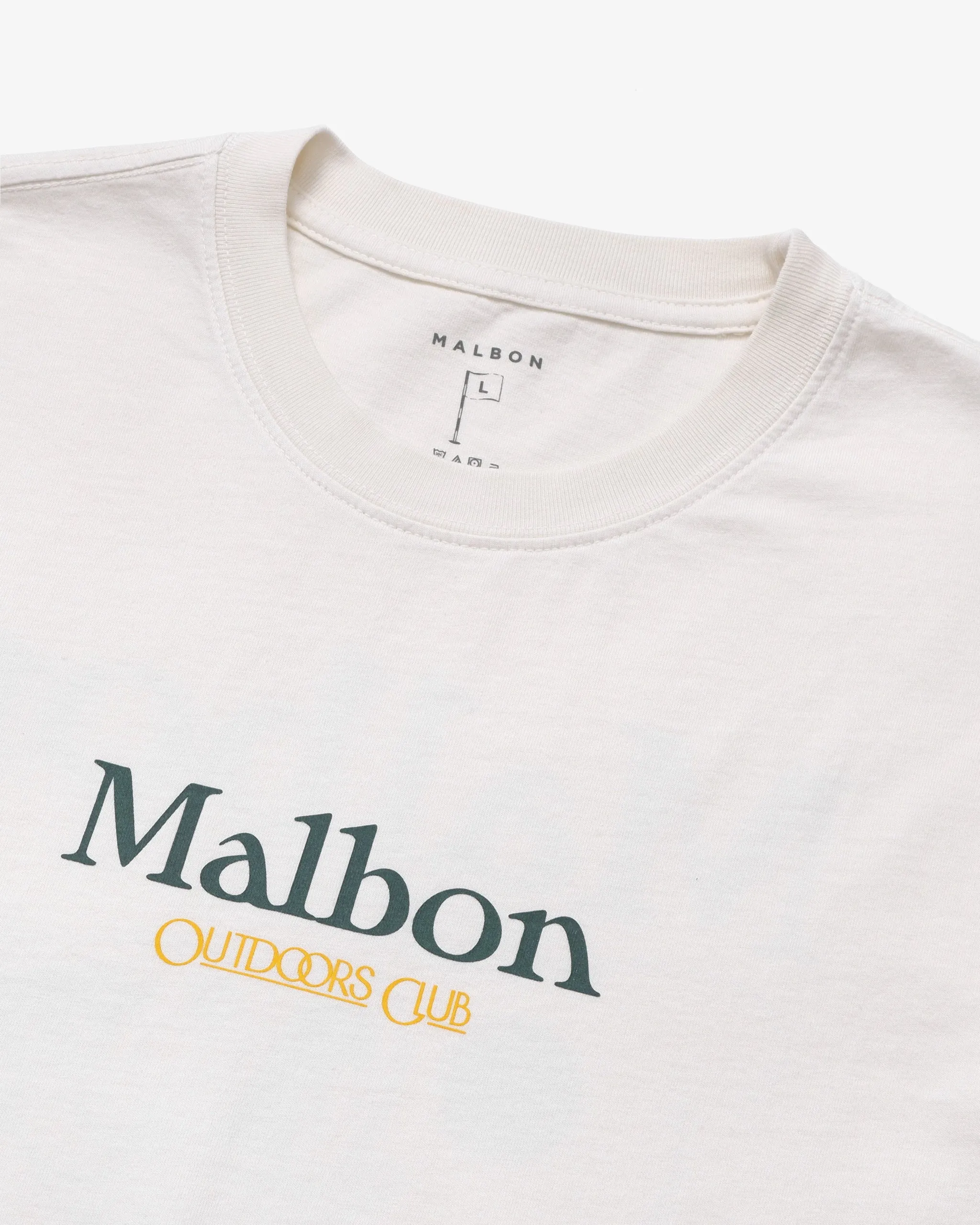 Malbon Golf Sinker T-Shirt - IVORY