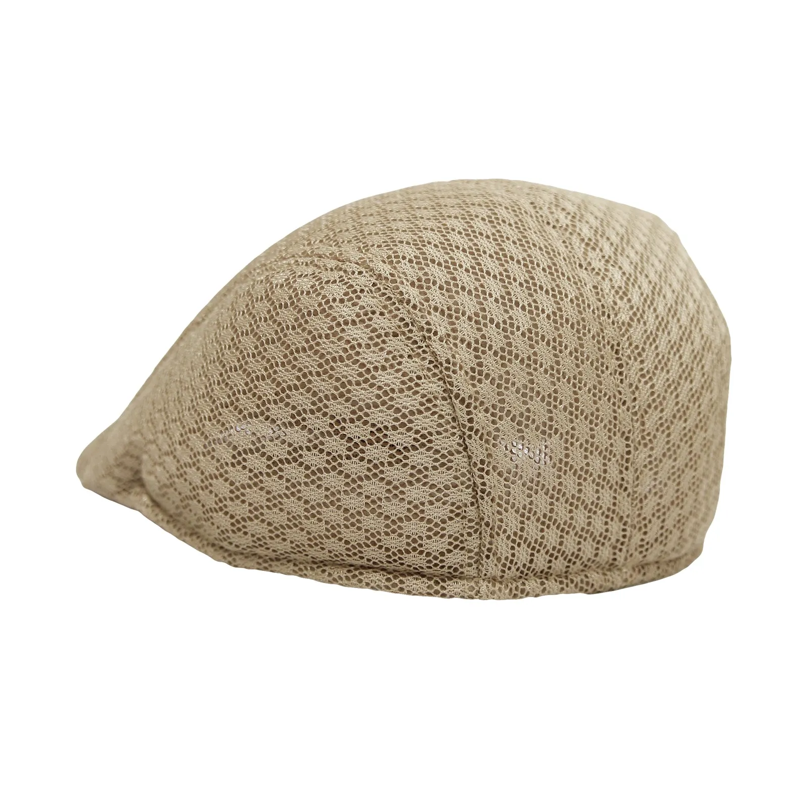 Men Breathable Mesh Summer Hat Newsboy Cap Cabbie Cap UZ30053