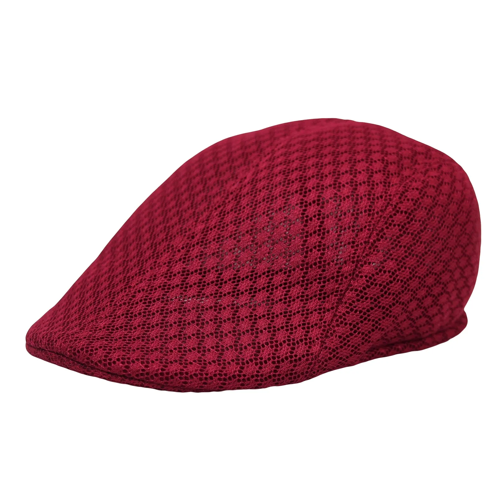 Men Breathable Mesh Summer Hat Newsboy Cap Cabbie Cap UZ30053