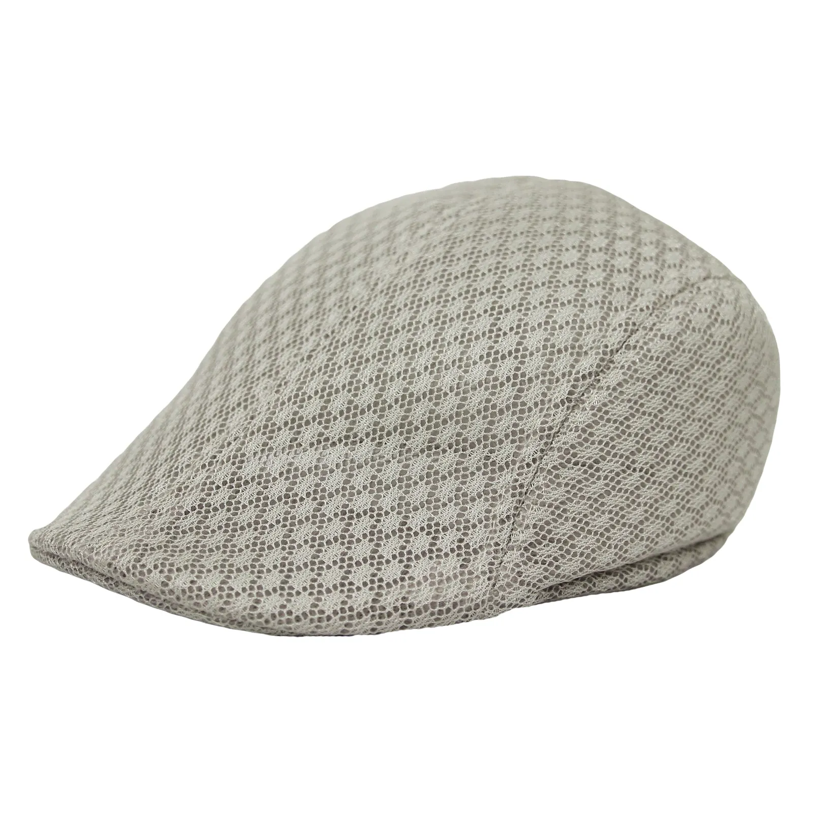 Men Breathable Mesh Summer Hat Newsboy Cap Cabbie Cap UZ30053