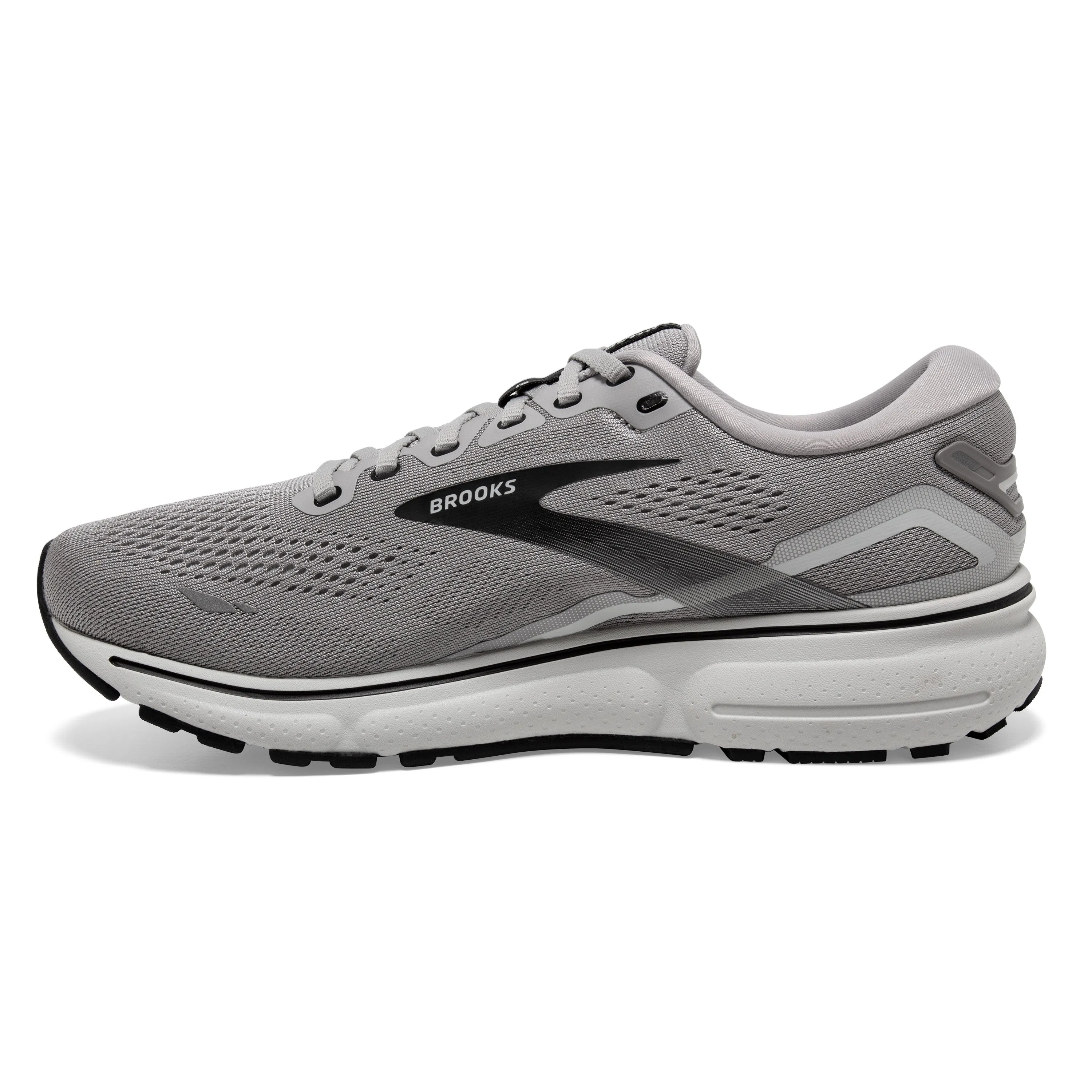 Men's Brooks Ghost 15 1103931D098 Color:  Alloy/Oyster/Black