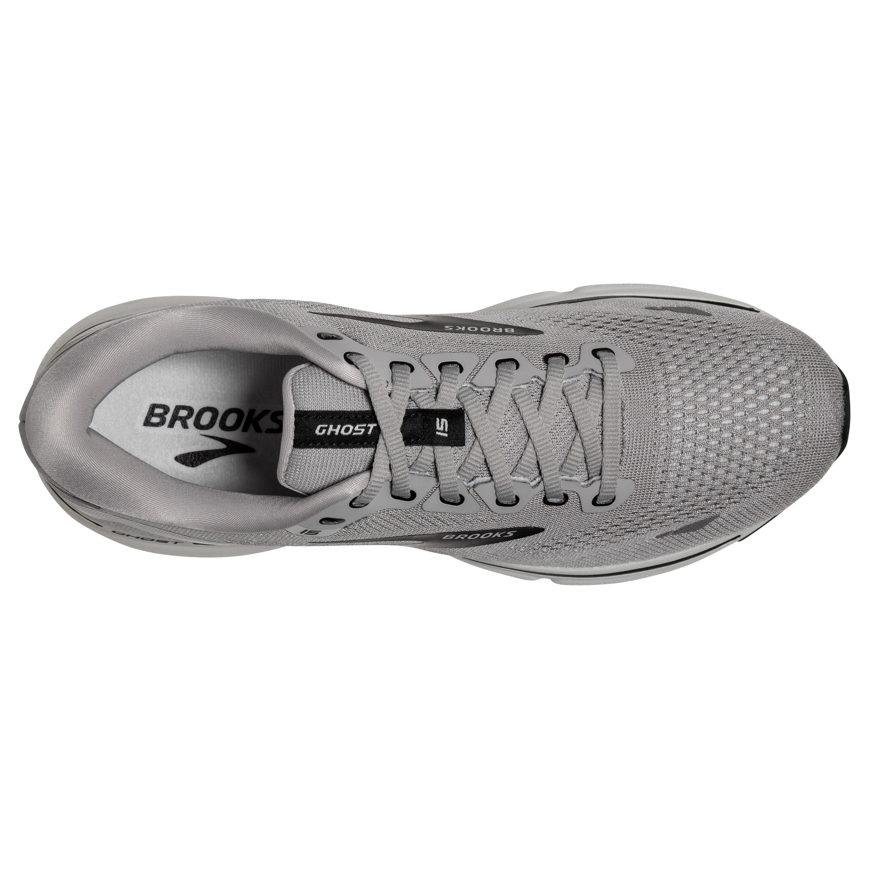 Men's Brooks Ghost 15 1103931D098 Color:  Alloy/Oyster/Black