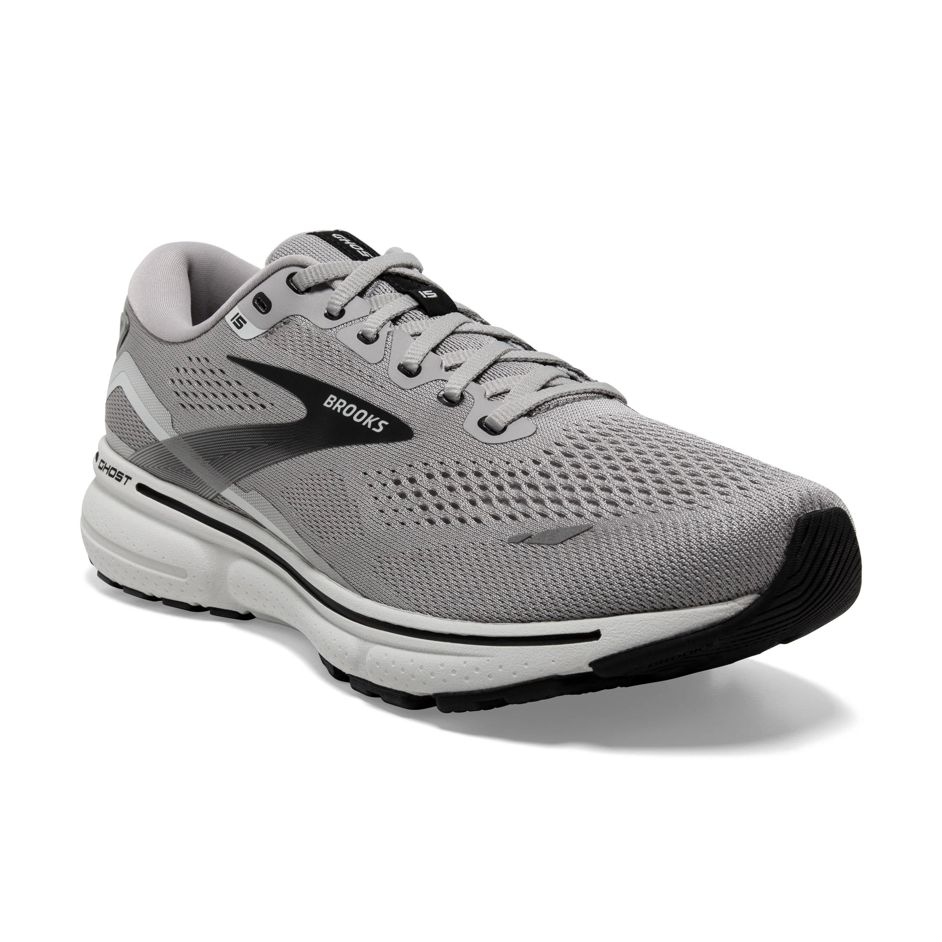 Men's Brooks Ghost 15 1103931D098 Color:  Alloy/Oyster/Black