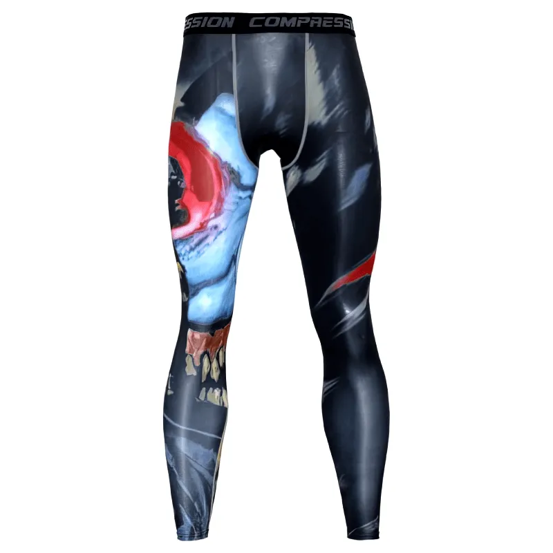 Men's Compression Tight Quick Dry Workout Leggings - SF0957