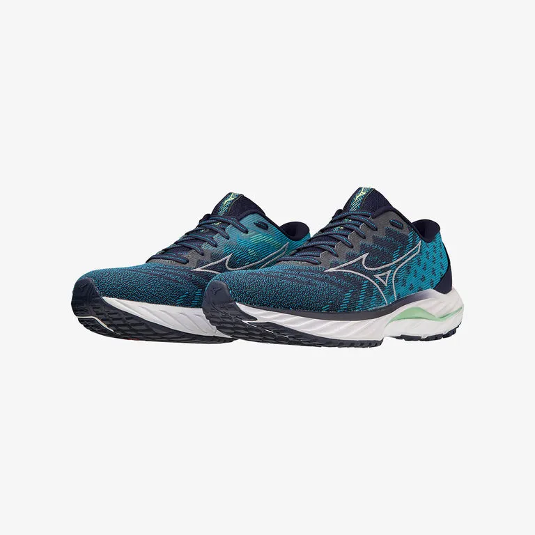 MIZUNO WAVE INSPIRE 19 SSW - MENS - EVENING BLUE