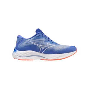 MIZUNO WAVE RIDER 27 SSW - WOMENS - WHITE BLUE