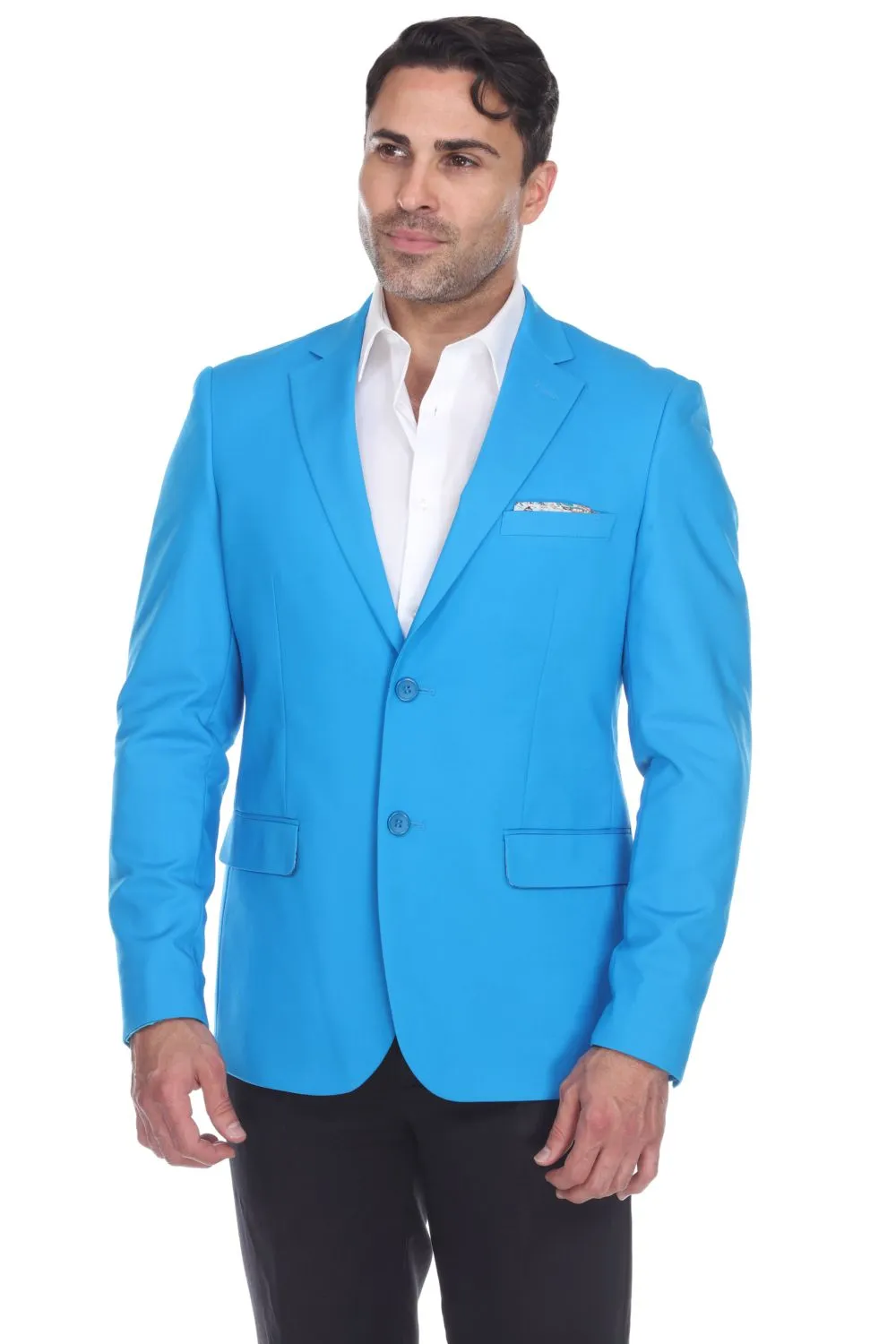 Mojito Reserve Men's Cotton Blend 4-Way Stretch Modern Fit Casual Sports Jacket