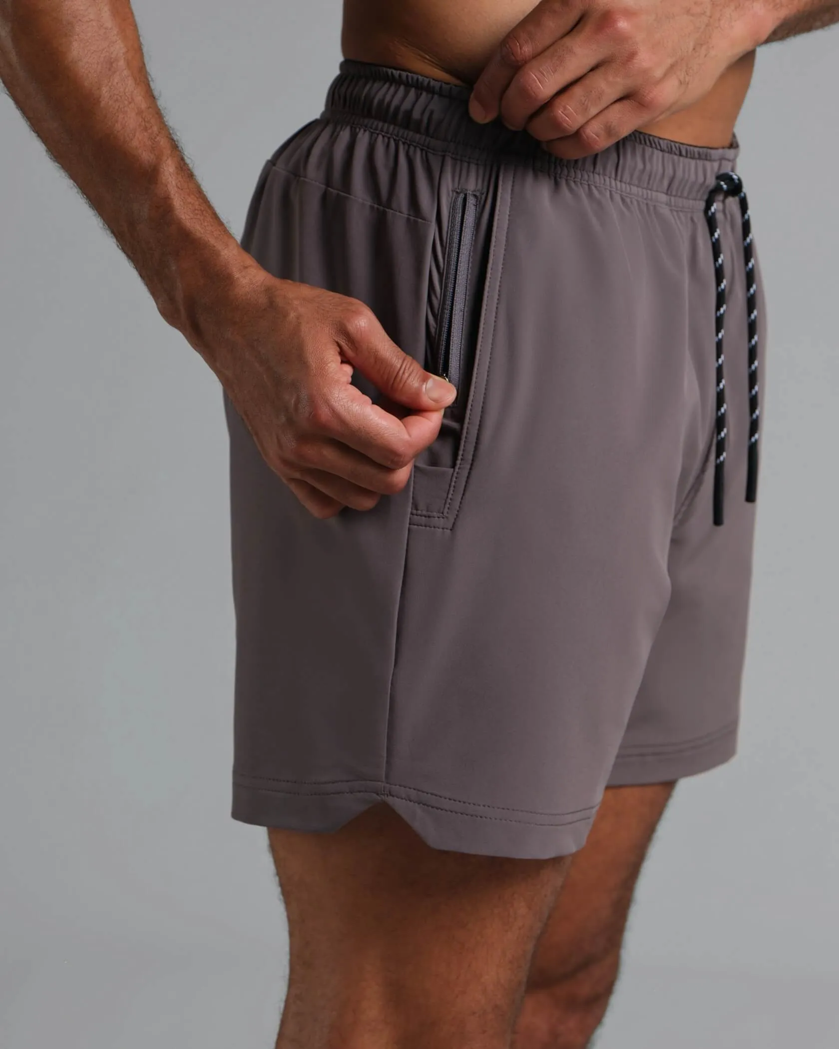 Municipal 4:AM Club Training Shorts - CHARCOAL