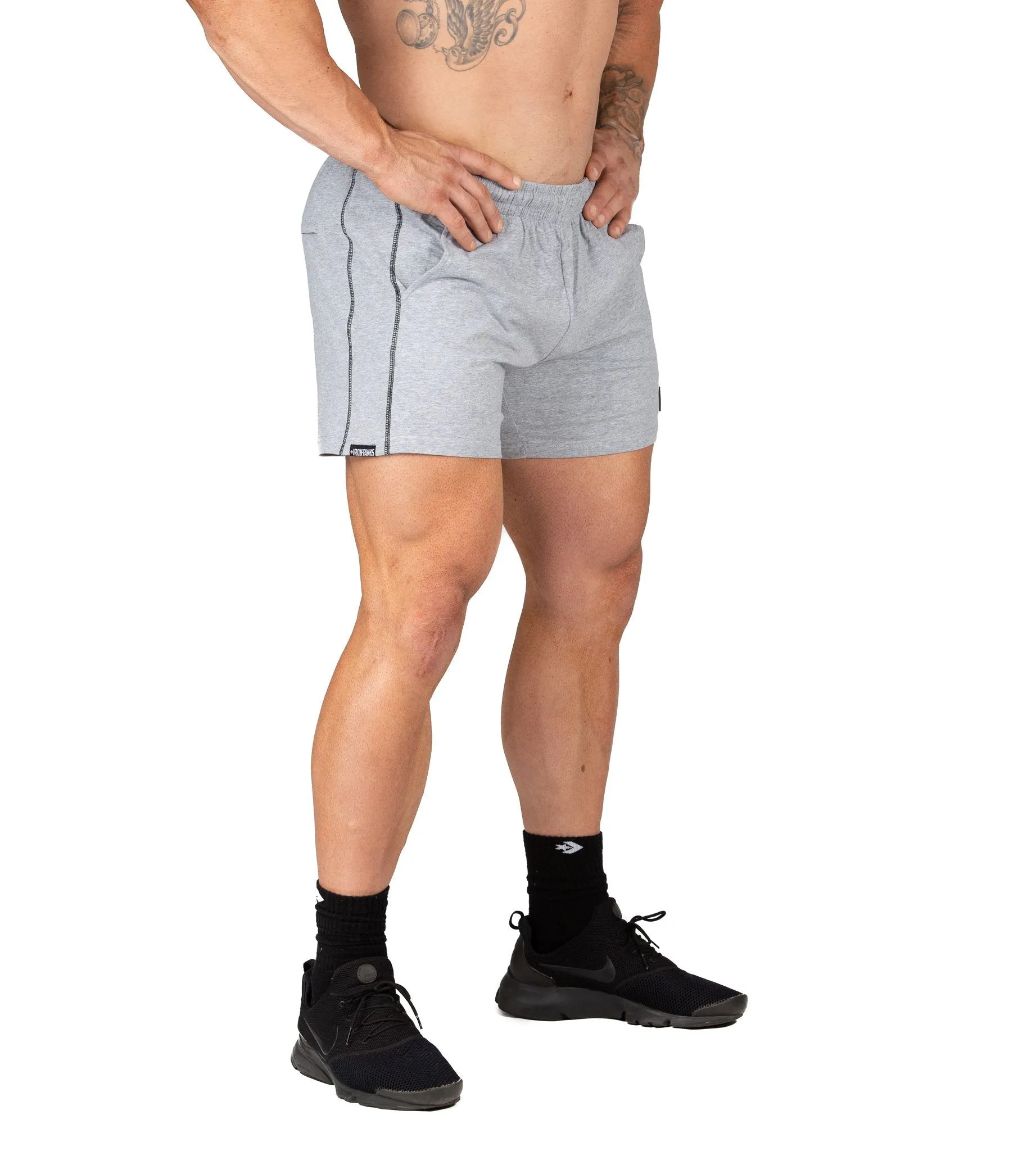 N1 Classic Gym Shorts II - Marle Grey