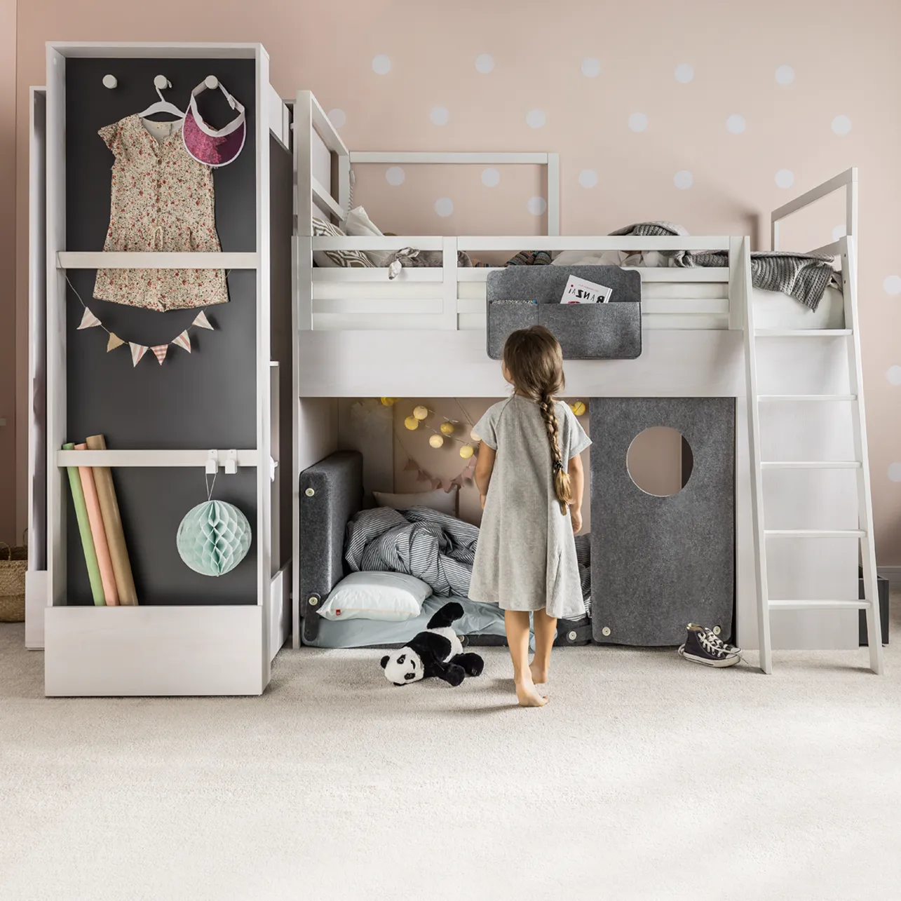 Nest Single Loft Bed XL - Right