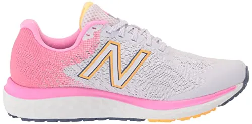 New Balance Women's Fresh Foam 680 V7 Running Shoe, Libra/Vibrant Pink/Night Sky, 9