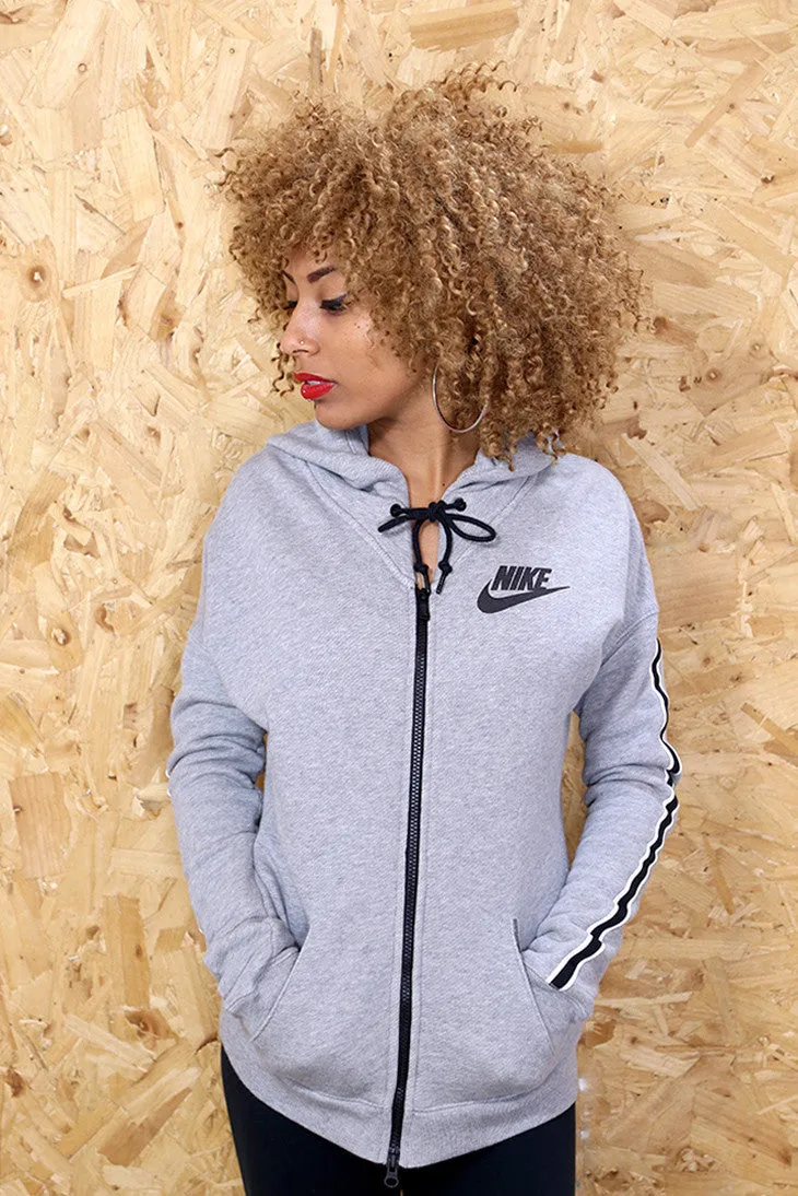 Nike Grey Slate Zip Through Hoodie