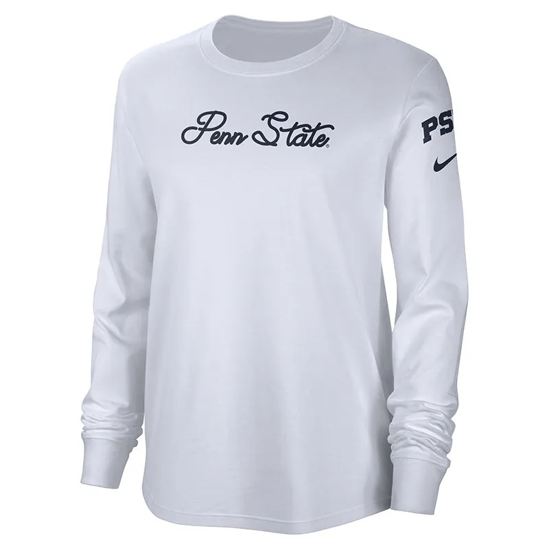 Nike Ladies Cotton Long Sleeve T-Shirt