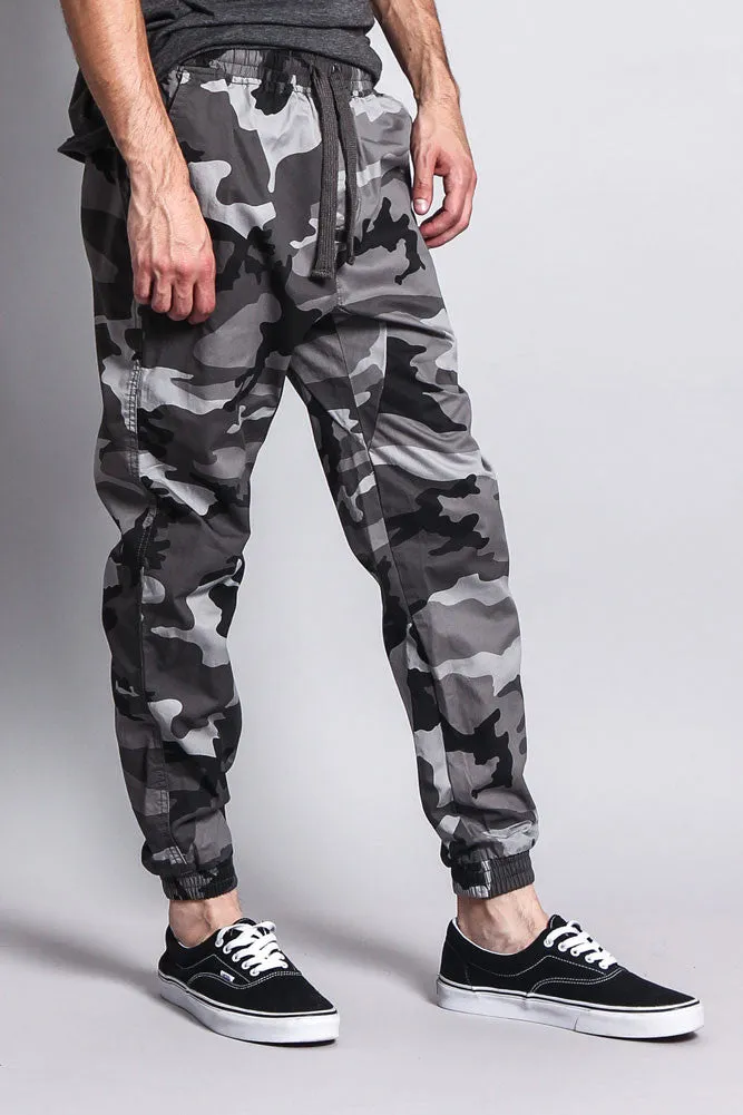 Non-Stretch Twill Jogger Pants